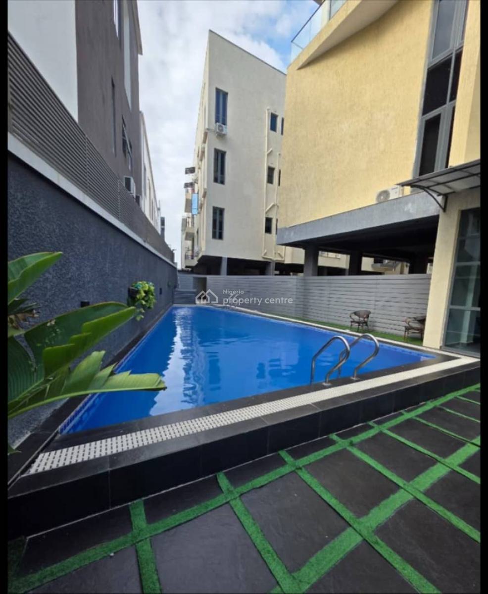 Waterfront 2bed Apartment with Pool and Gym, Lekki Phase 1, Lekki, Lagos, Flat / Apartment for Rent