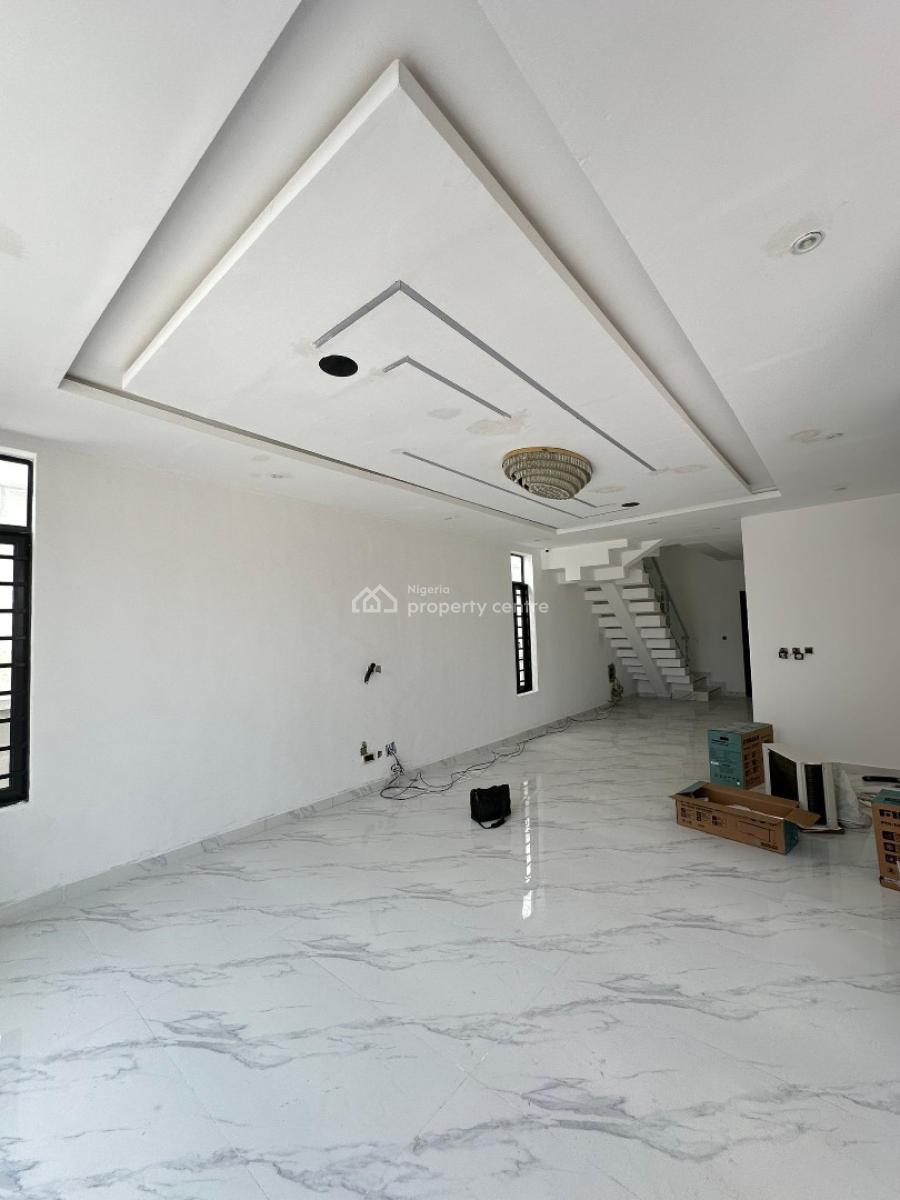 Lavish 5-bedroom Fully Detached Duplex with Cinema, Swimming Pool & Bq, Chevron, Lekki, Lagos, House for Sale