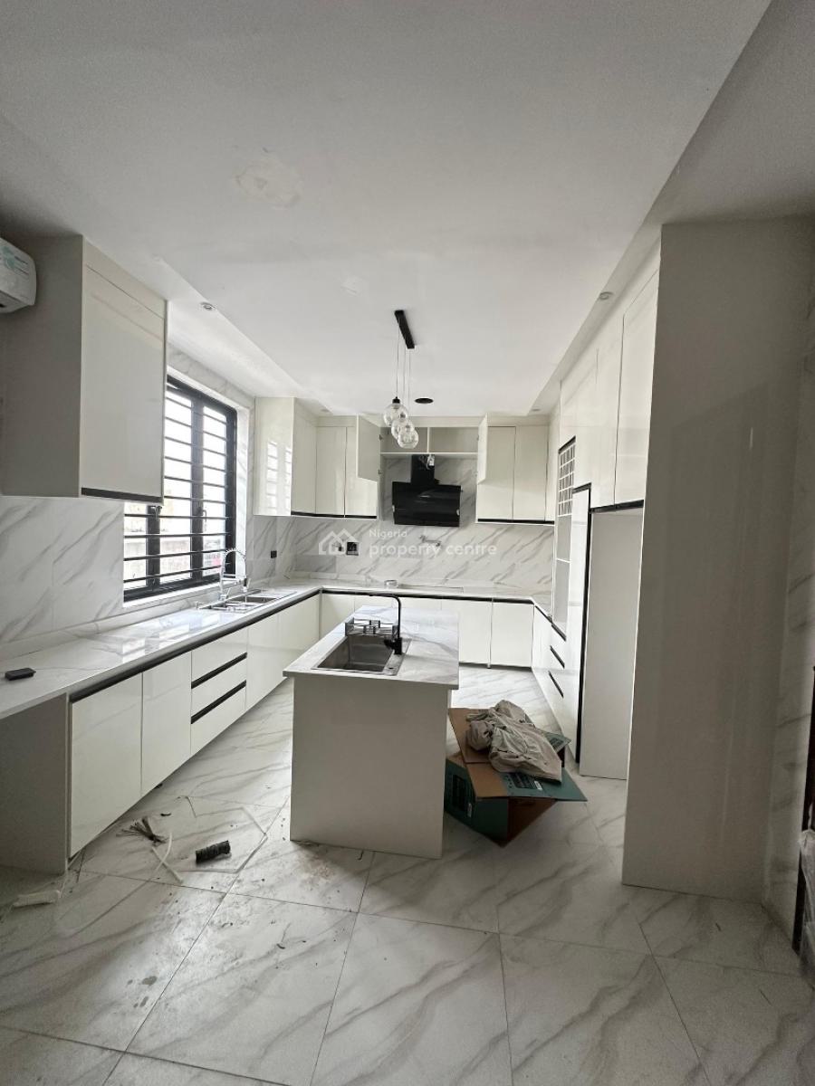 Lavish 5-bedroom Fully Detached Duplex with Cinema, Swimming Pool & Bq, Chevron, Lekki, Lagos, House for Sale