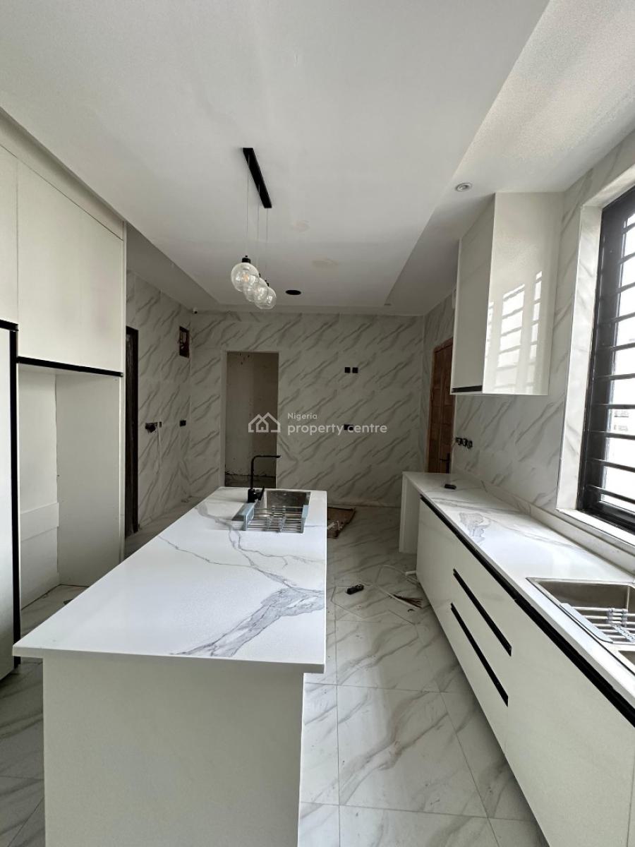 Lavish 5-bedroom Fully Detached Duplex with Cinema, Swimming Pool & Bq, Chevron, Lekki, Lagos, House for Sale