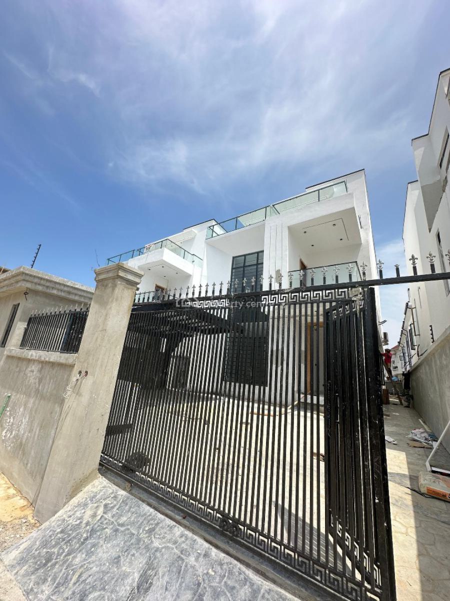 Lavish 5-bedroom Fully Detached Duplex with Cinema, Swimming Pool & Bq, Chevron, Lekki, Lagos, House for Sale