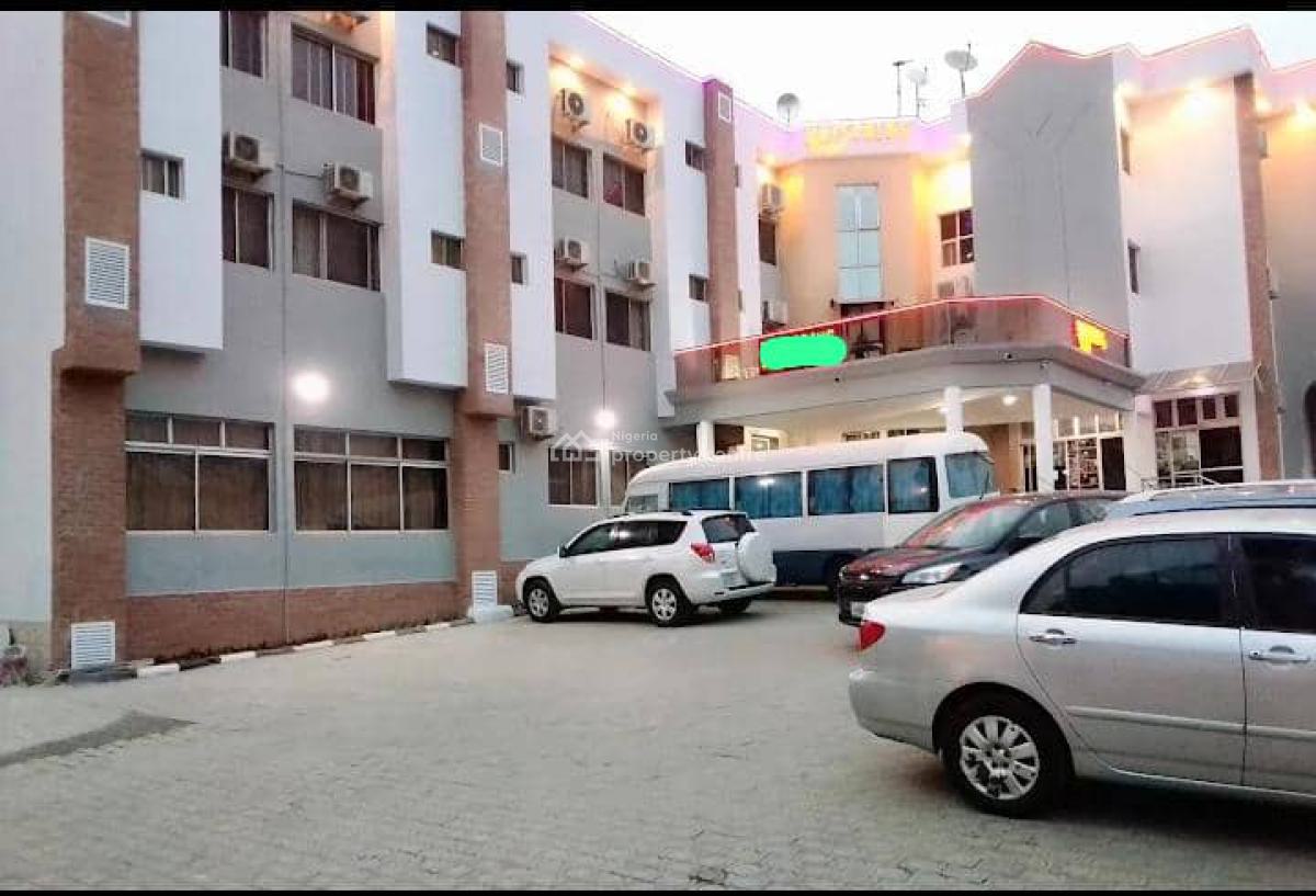 96 Rooms Hotel with 8 Shops, 14 Office Suites, 2 Halls, 2 Restaurants, Zone 6, Wuse, Abuja, Hotel / Guest House for Sale