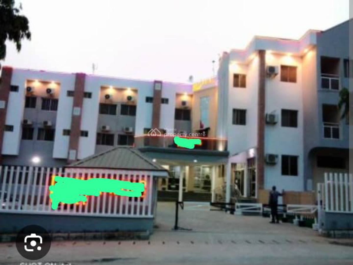 96 Rooms Hotel with 8 Shops, 14 Office Suites, 2 Halls, 2 Restaurants, Zone 6, Wuse, Abuja, Hotel / Guest House for Sale