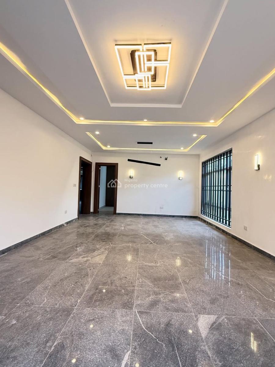 Brand New 5 Bedroom Semi Detached Spacious Duplex,bq, Serene Vicinity, Serene Neighborhood. Tarred Road, Guzape District, Abuja, Semi-detached Duplex for Rent