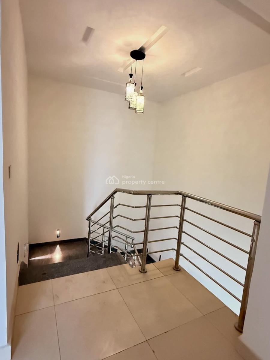 Brand New 5 Bedroom Semi Detached Spacious Duplex,bq, Serene Vicinity, Serene Neighborhood. Tarred Road, Guzape District, Abuja, Semi-detached Duplex for Rent