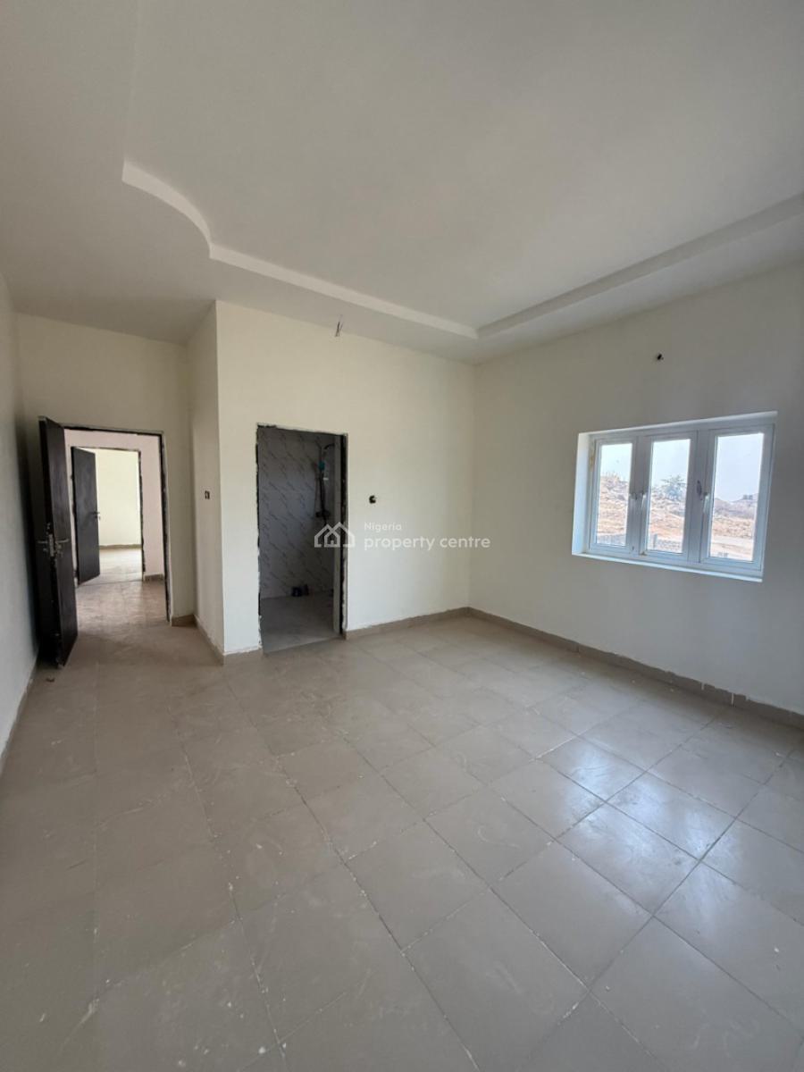 Well Spacious Brand New 2 Bedroom Flat on The Ground Floor, Nnpc Estate, Life Camp, Abuja, Flat / Apartment for Rent
