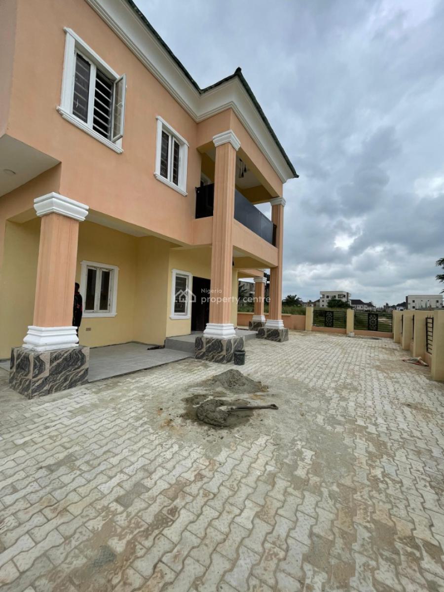 a Four Bedroom Duplex and a Room Bq on a Full Plut of Land, Abraham Adesunya Ajah, Lekki Phase 2, Lekki, Lagos, Detached Duplex for Rent