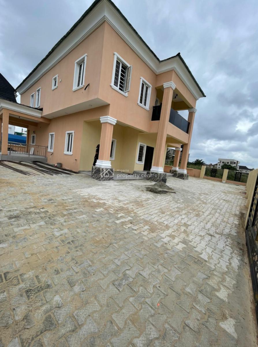 a Four Bedroom Duplex and a Room Bq on a Full Plut of Land, Abraham Adesunya Ajah, Lekki Phase 2, Lekki, Lagos, Detached Duplex for Rent