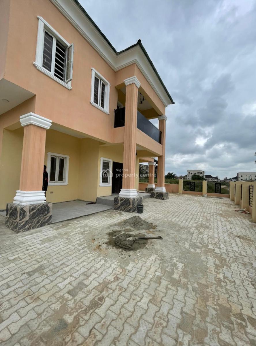 a Four Bedroom Duplex and a Room Bq on a Full Plut of Land, Abraham Adesunya Ajah, Lekki Phase 2, Lekki, Lagos, Detached Duplex for Rent