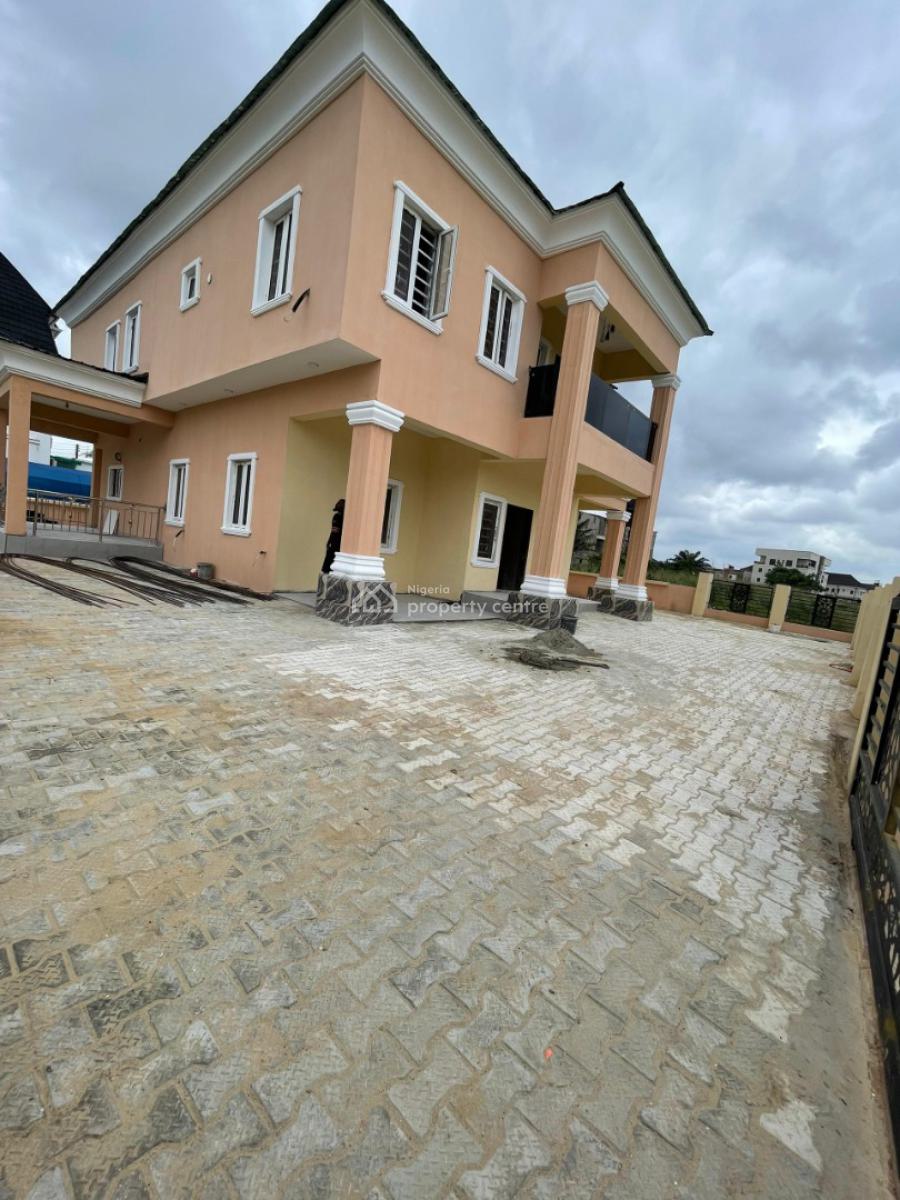 a Four Bedroom Duplex and a Room Bq on a Full Plut of Land, Abraham Adesunya Ajah, Lekki Phase 2, Lekki, Lagos, Detached Duplex for Rent