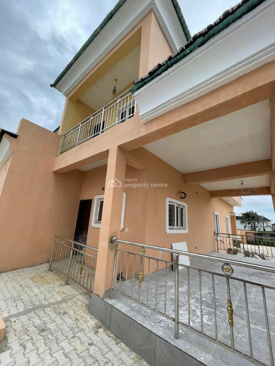 a Four Bedroom Duplex and a Room Bq on a Full Plut of Land, Abraham Adesunya Ajah, Lekki Phase 2, Lekki, Lagos, Detached Duplex for Rent