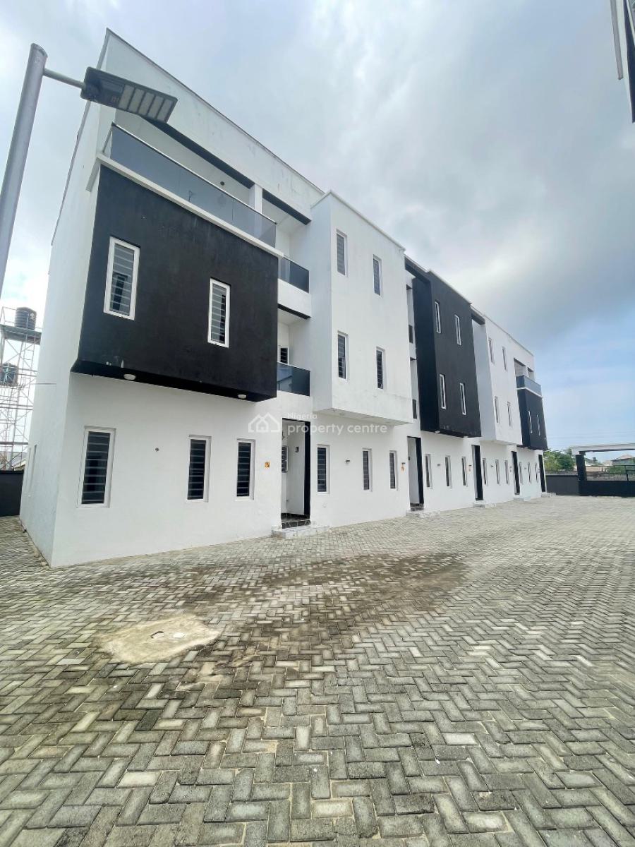 Self Serviced 4 Bedroom Terraced Duplex, Ajah, Lagos, Terraced Duplex for Sale