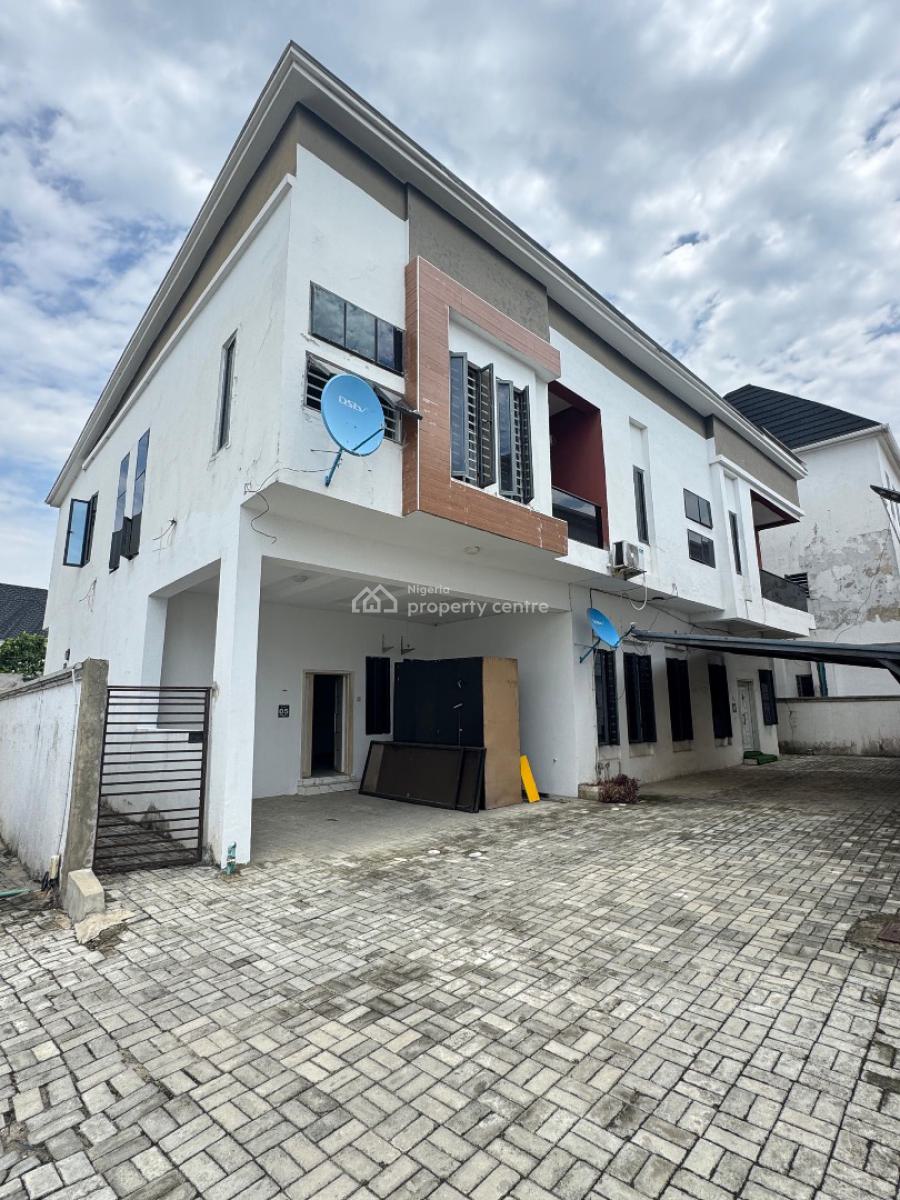 Affordable 3 Bedroom Semi Detached Duplex, Chevron Drive, Ikota, Lekki, Lagos, Semi-detached Duplex Joint Venture