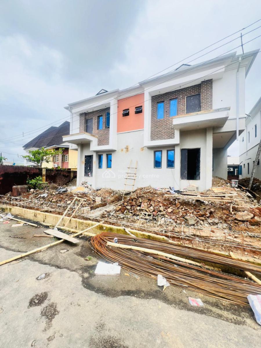 Newly Built 4 Bedroom Semi Detached Duplex with Smart Development, Surulere, Lagos, Semi-detached Duplex for Sale