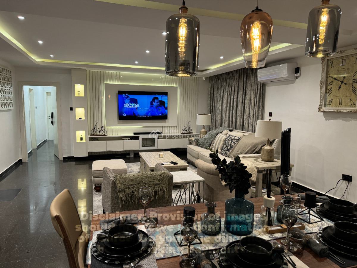 One (1) Bedroom Apartment with Mini Bar, Few Minutes Drive to Banana Island, Ikoyi, Lagos, Flat / Apartment Short Let