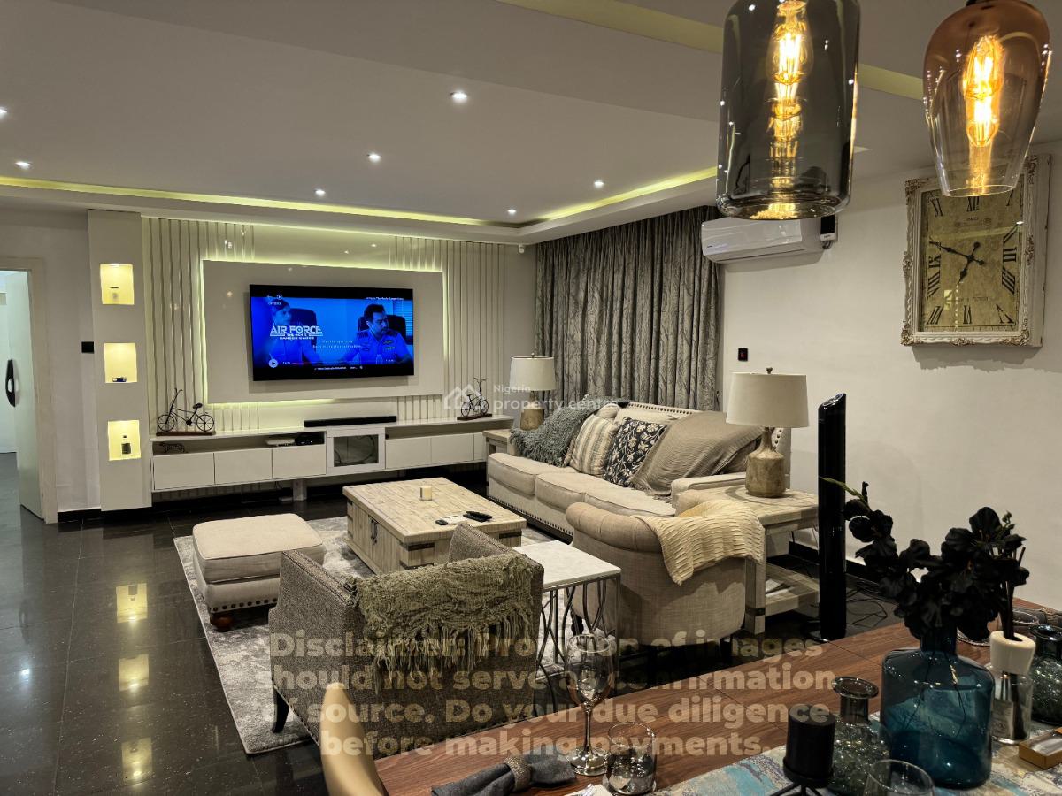 One (1) Bedroom Apartment with Mini Bar, Few Minutes Drive to Banana Island, Ikoyi, Lagos, Flat / Apartment Short Let