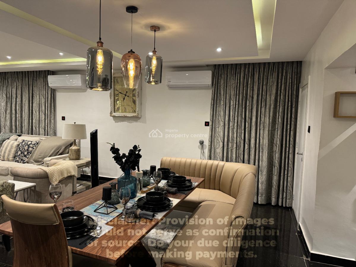 One (1) Bedroom Apartment with Mini Bar, Few Minutes Drive to Banana Island, Ikoyi, Lagos, Flat / Apartment Short Let