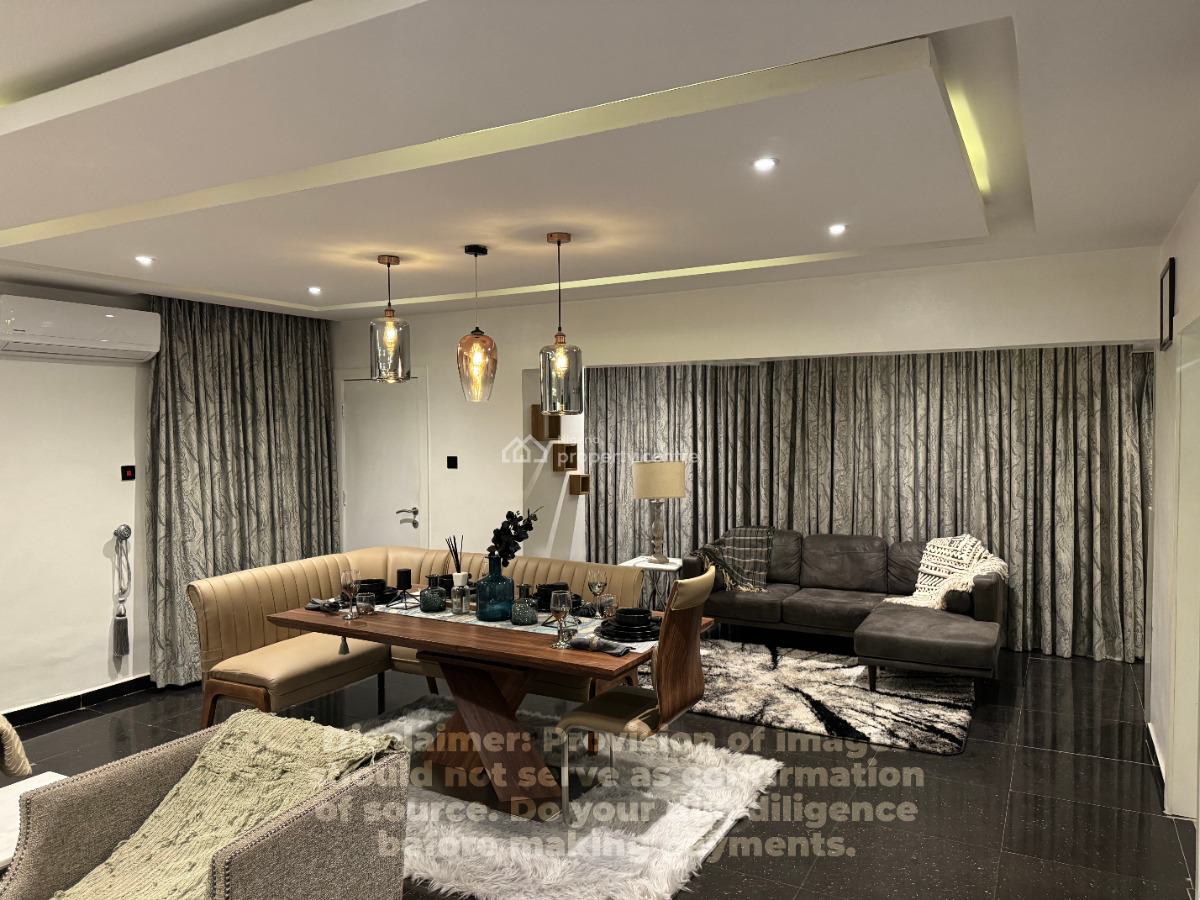 One (1) Bedroom Apartment with Mini Bar, Few Minutes Drive to Banana Island, Ikoyi, Lagos, Flat / Apartment Short Let