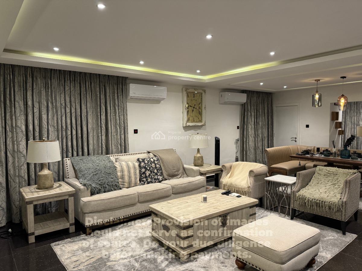 One (1) Bedroom Apartment with Mini Bar, Few Minutes Drive to Banana Island, Ikoyi, Lagos, Flat / Apartment Short Let