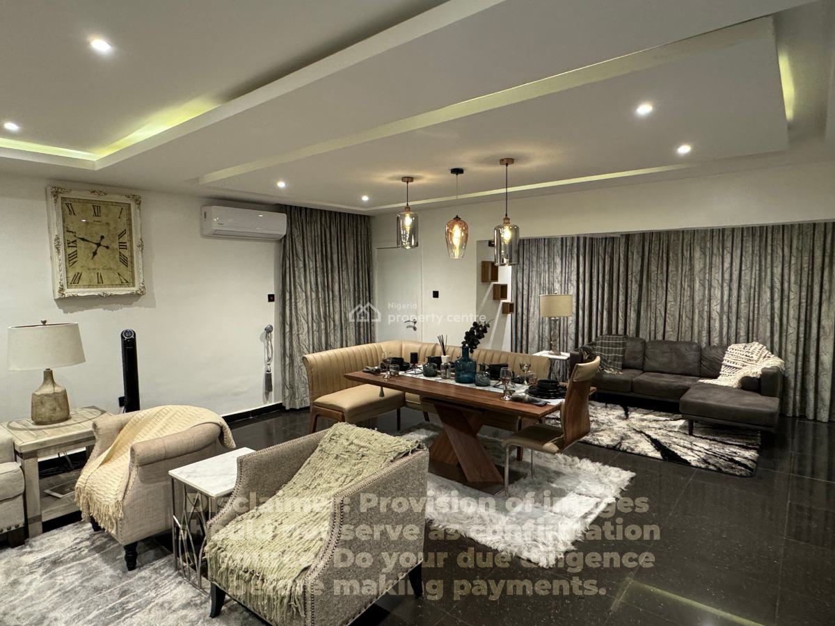 One (1) Bedroom Apartment with Mini Bar, Few Minutes Drive to Banana Island, Ikoyi, Lagos, Flat / Apartment Short Let
