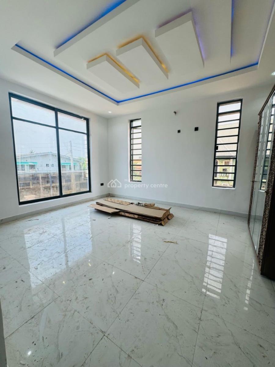 Spacious 4-bedroom Fully Detached Duplex + Bq in a Serene Estate, Brand New 4 Bed Duplex Off College Road, Ogba Ikeja, Fagba, Agege, Lagos, Detached Duplex for Sale