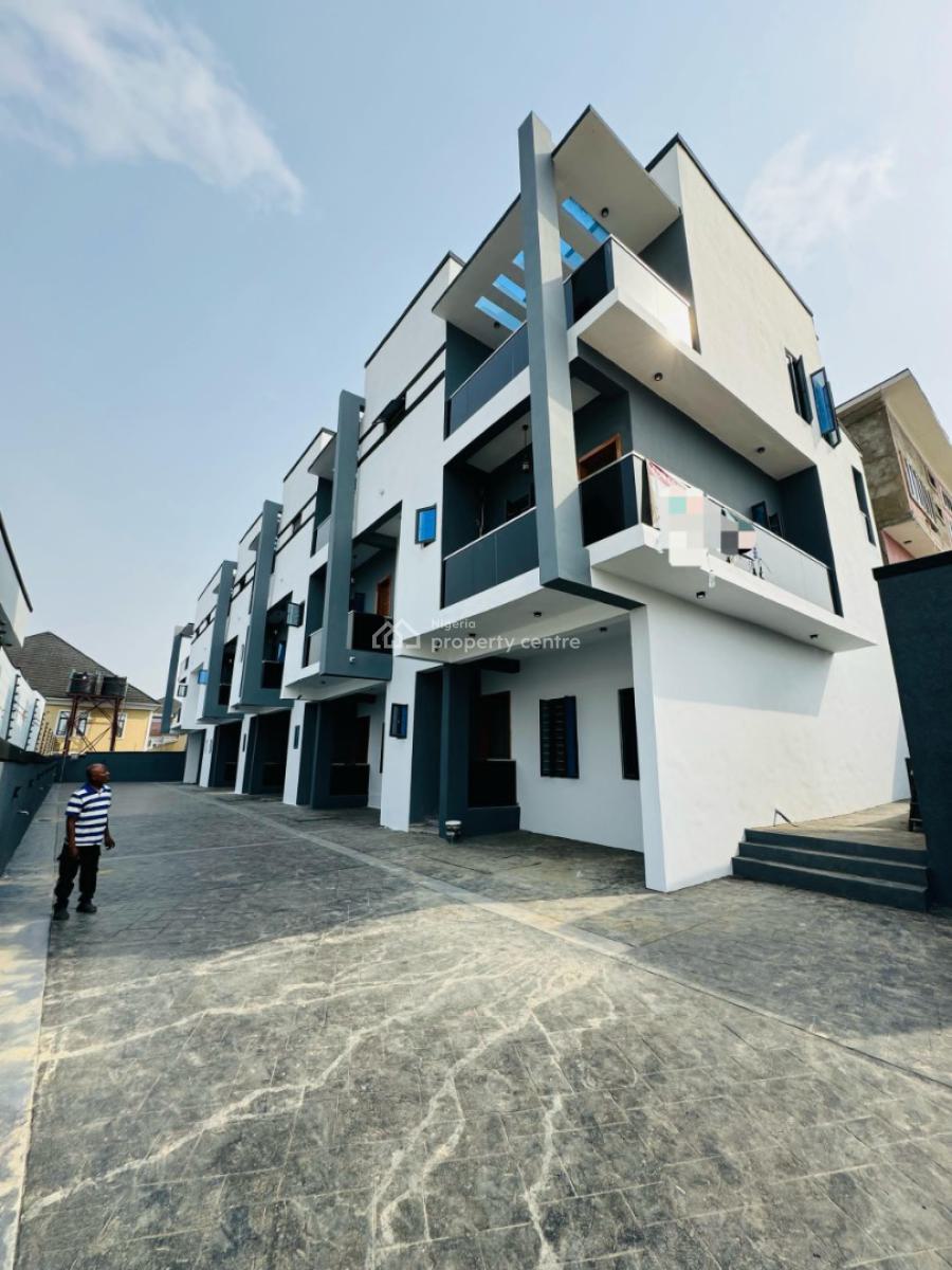 Newly Built 4 Bedroom Terraced Duplex with Exceptional Features, Opebi, Ikeja, Lagos, Terraced Duplex for Sale