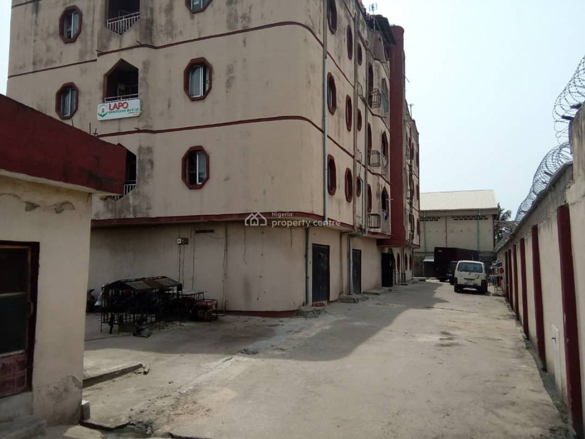 Massive 9 Units of 4 Bedroom Flats and Warehouses, Alaba International Major Road, Alaba, Ojo, Lagos, Block of Flats for Sale