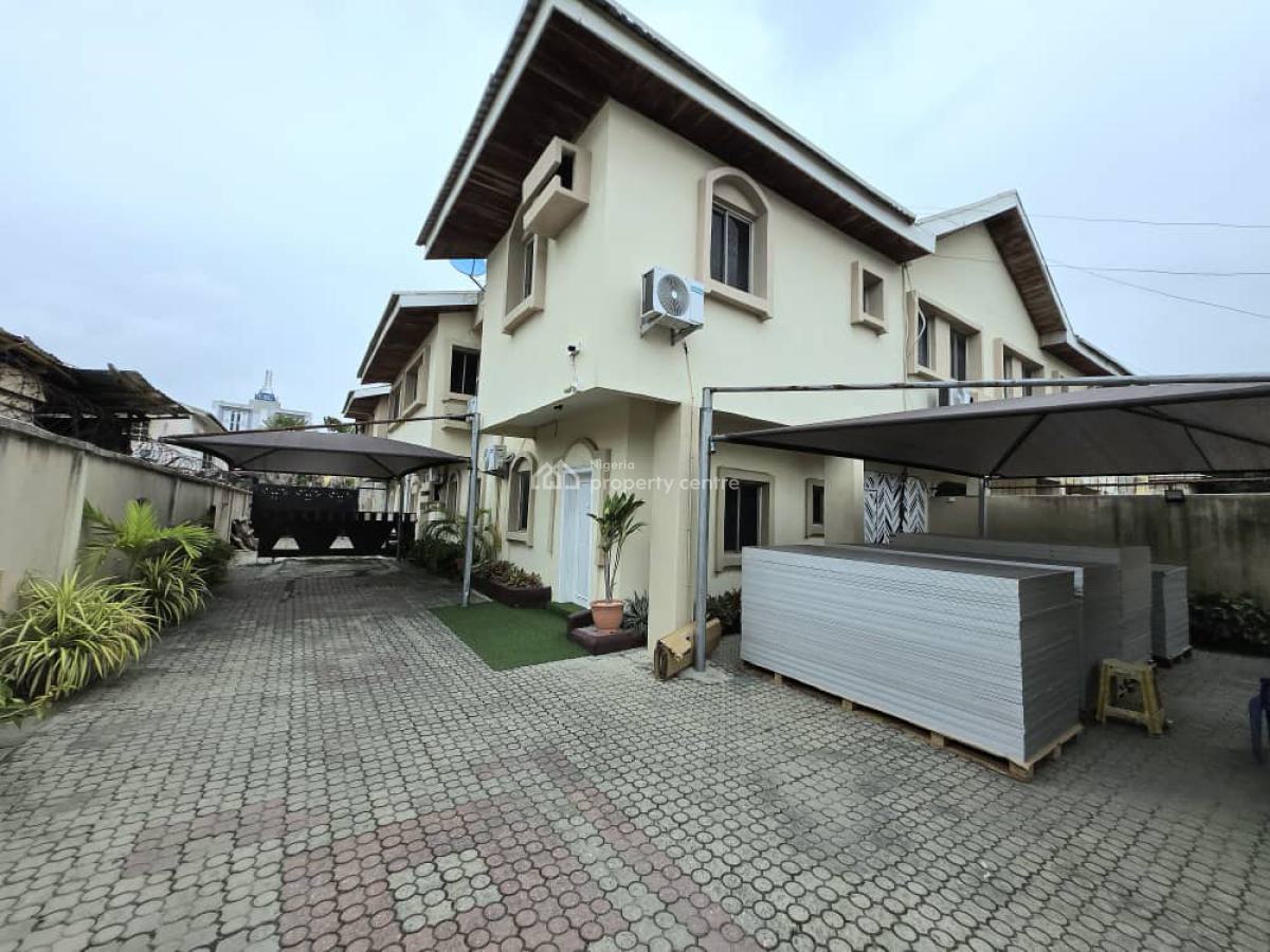3 Bedroom Semi-detached House with Bq (residential Or Commercial Use), Lekki Phase 1, Lekki, Lagos, Semi-detached Duplex for Rent