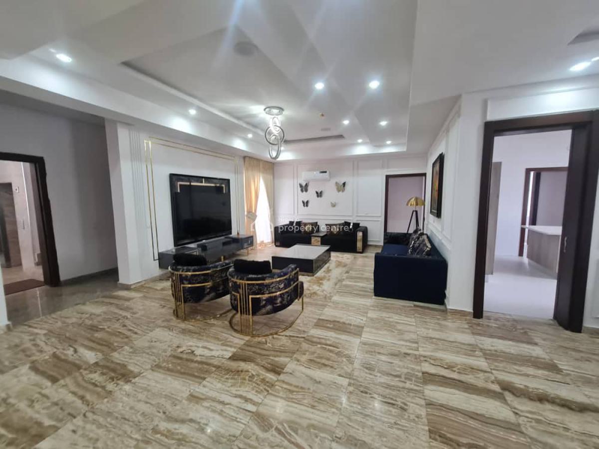 Furnished,luxury 5 Bedroom Masionette with 2rooms Bq,swimming Pool., Banana Island Estate, Banana Island, Ikoyi, Lagos, Flat / Apartment for Rent