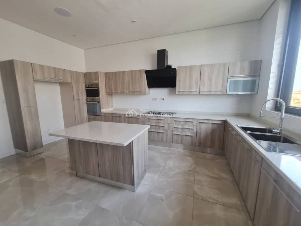 Furnished,luxury 5 Bedroom Masionette with 2rooms Bq,swimming Pool., Banana Island Estate, Banana Island, Ikoyi, Lagos, Flat / Apartment for Rent