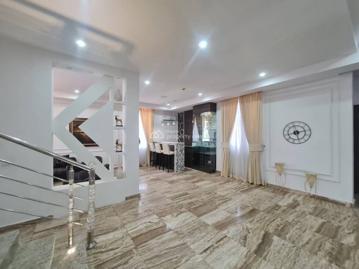 Furnished,luxury 5 Bedroom Masionette with 2rooms Bq,swimming Pool., Banana Island Estate, Banana Island, Ikoyi, Lagos, Flat / Apartment for Rent