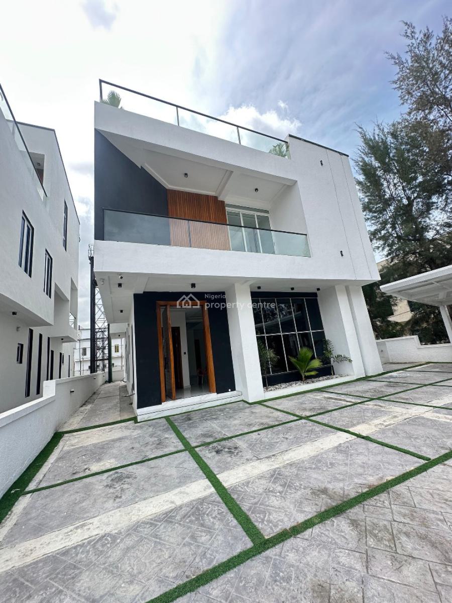 Luxury 5-bedroom Fully Detached Duplex with Rooftop Terrace, & Pool, Lekki County, Lekki, Lagos, Detached Duplex for Sale