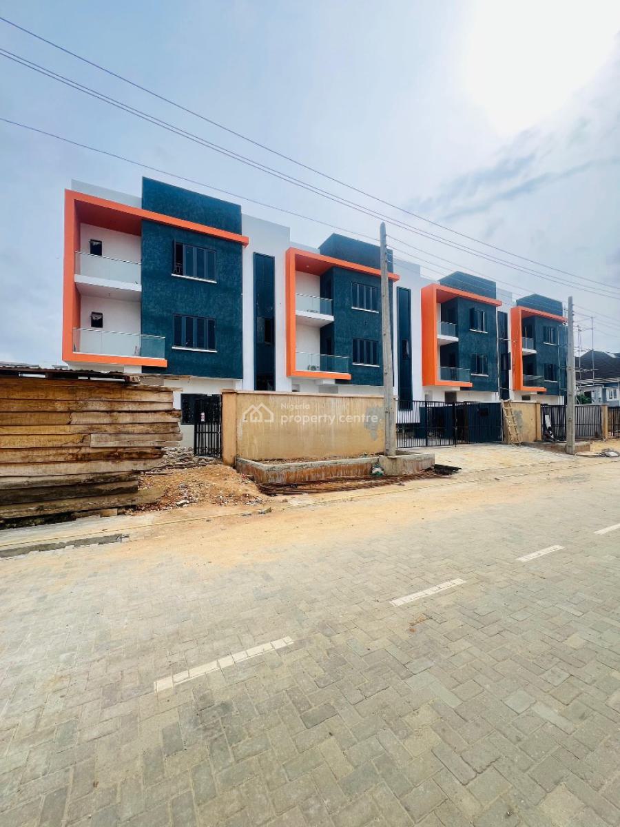Luxury 4 Bedroom Terraced Duplex in a Serene Estate with Nice Feature, Phase 2, Ogudu, Lagos, House for Sale