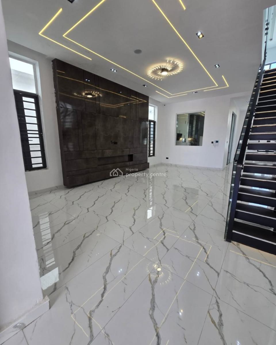 Contemporary 5-bedroom Fully Detached Duplex with Swimming Pool & Bq, Ajah, Lagos, Detached Duplex for Sale