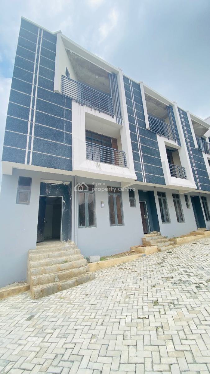 4 Bedroom Terrace Duplex with a Bq., Behind Spar Super Market, Life Camp, Abuja, Terraced Duplex for Sale