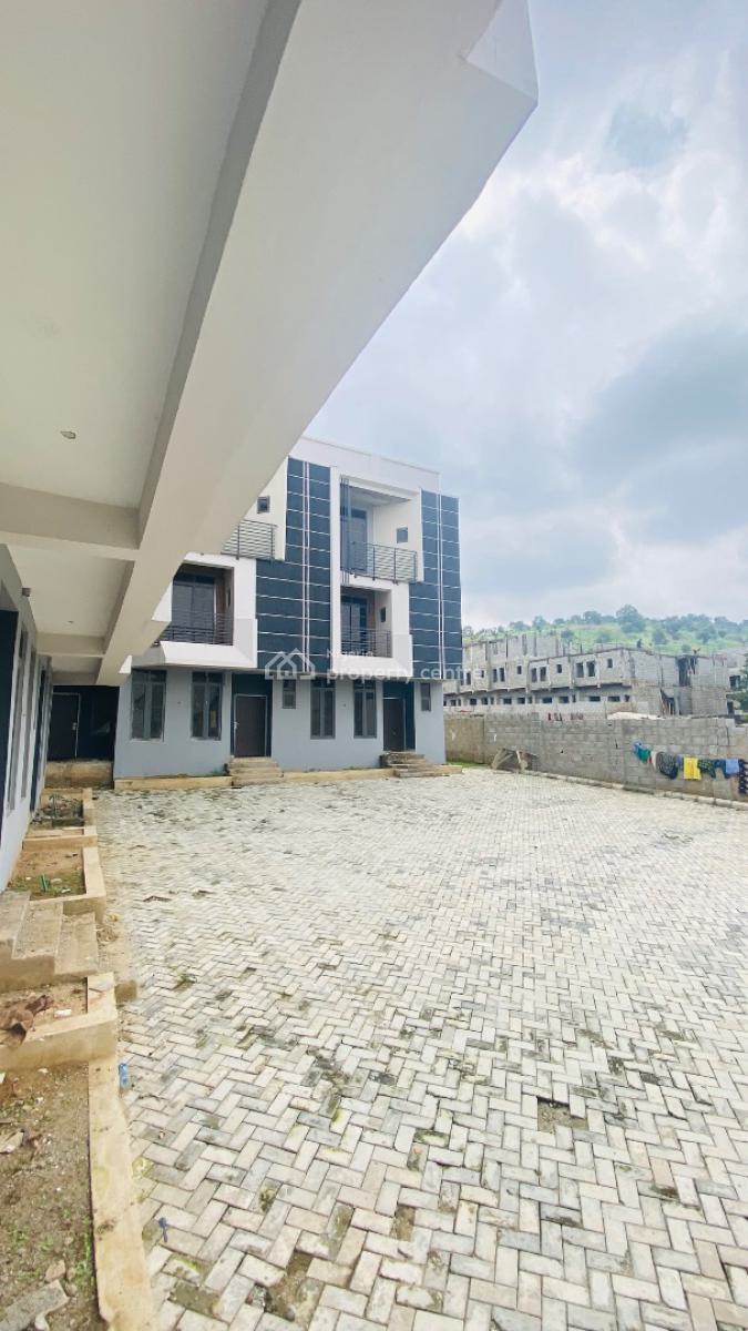 4 Bedroom Terrace Duplex with a Bq., Behind Spar Super Market, Life Camp, Abuja, Terraced Duplex for Sale