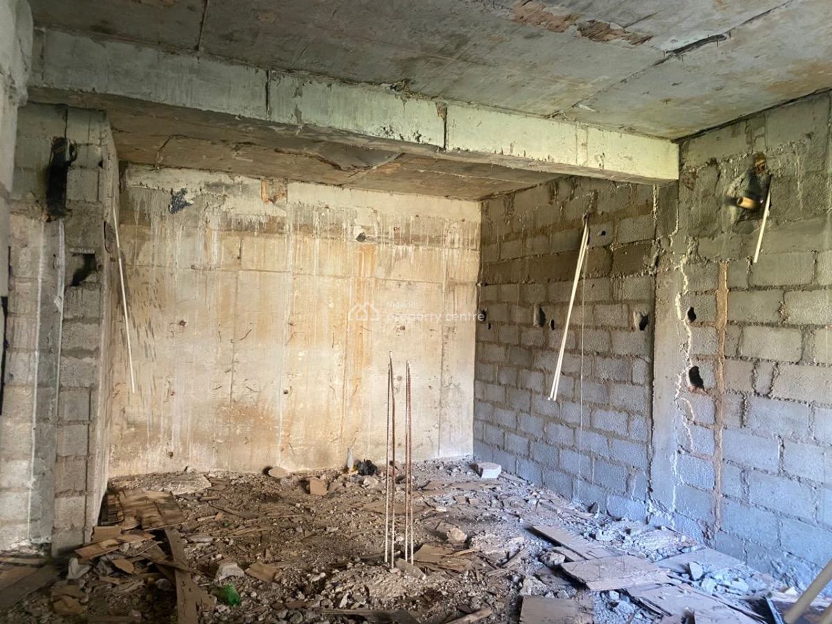 Excellent Spacious 4 Bedroom Duplex Carcass, Asokoro District, Abuja, Detached Duplex for Sale