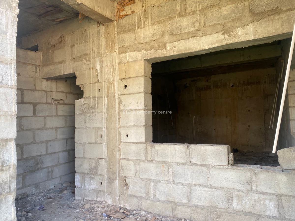 Excellent Spacious 4 Bedroom Duplex Carcass, Asokoro District, Abuja, Detached Duplex for Sale