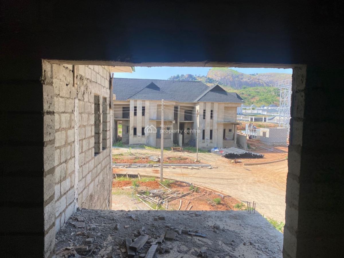 Excellent Spacious 4 Bedroom Duplex Carcass, Asokoro District, Abuja, Detached Duplex for Sale