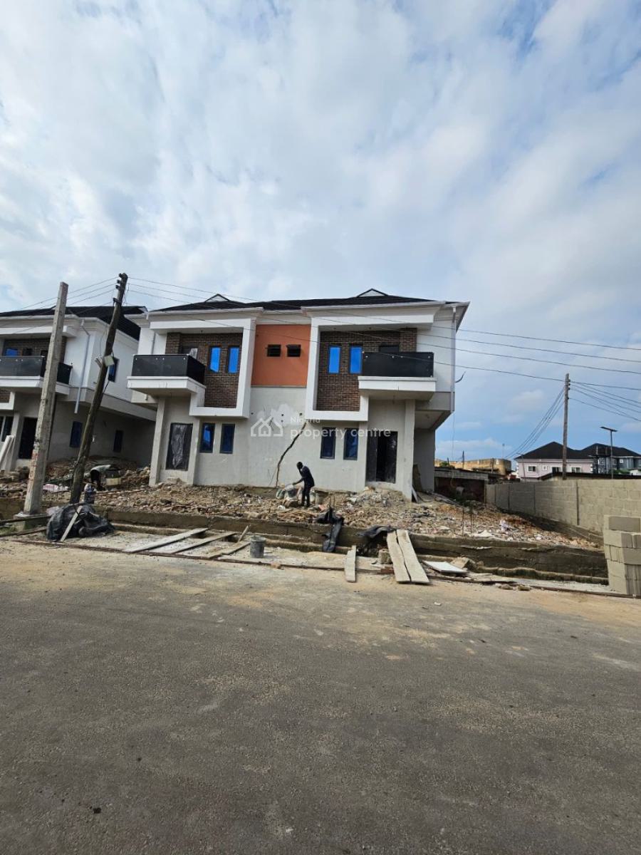 Four 4 Bedroom Semidetached Duplexes with Bq, Surulere, Lagos, Semi-detached Duplex for Sale