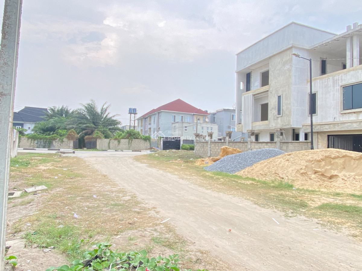 Sweet Deal! 647sqm Fenced and Gated Land with Governors Consent, Atlantic View Estate New Road Chevron Lekki, Lekki, Lagos, Residential Land for Sale