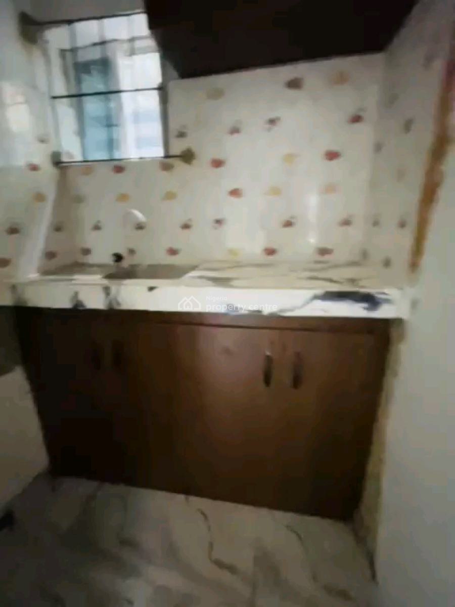 a Decent and Standard Roomself Contain, Groundfloor with Kitchen Cabin, Off Market Street, Shomolu, Lagos, Self Contain (single Rooms) for Rent