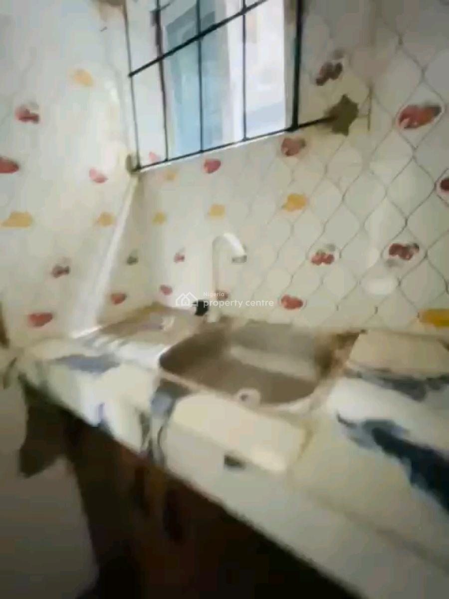 a Decent and Standard Roomself Contain, Groundfloor with Kitchen Cabin, Off Market Street, Shomolu, Lagos, Self Contain (single Rooms) for Rent