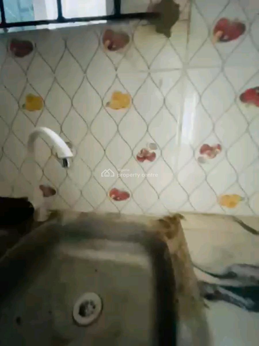 a Decent and Standard Roomself Contain, Groundfloor with Kitchen Cabin, Off Market Street, Shomolu, Lagos, Self Contain (single Rooms) for Rent