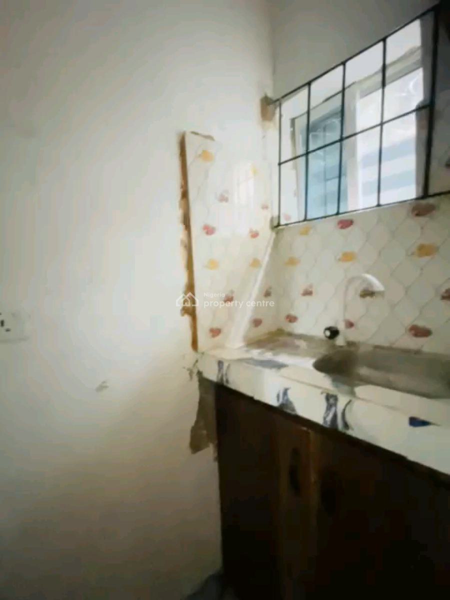 a Decent and Standard Roomself Contain, Groundfloor with Kitchen Cabin, Off Market Street, Shomolu, Lagos, Self Contain (single Rooms) for Rent