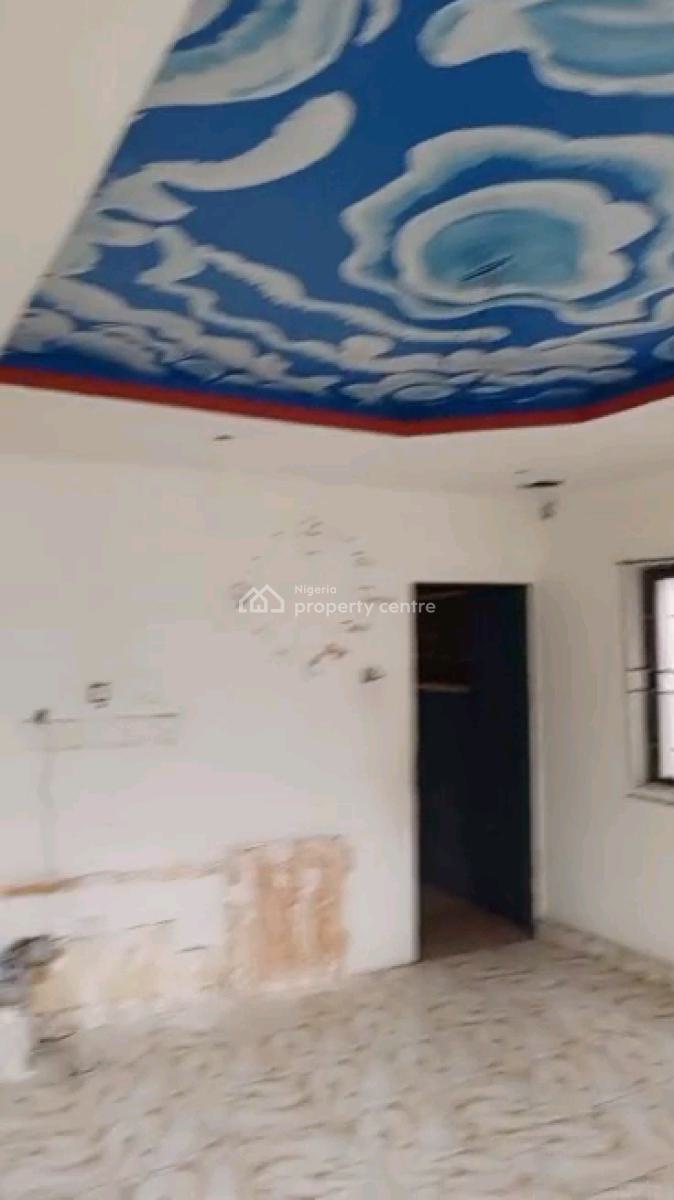 Decent 2 Bedroom Up Flat 3t 2b a Room Ensuite All Tiled with Pop, Atunrase Estate, Gbagada, Lagos, Flat / Apartment for Rent