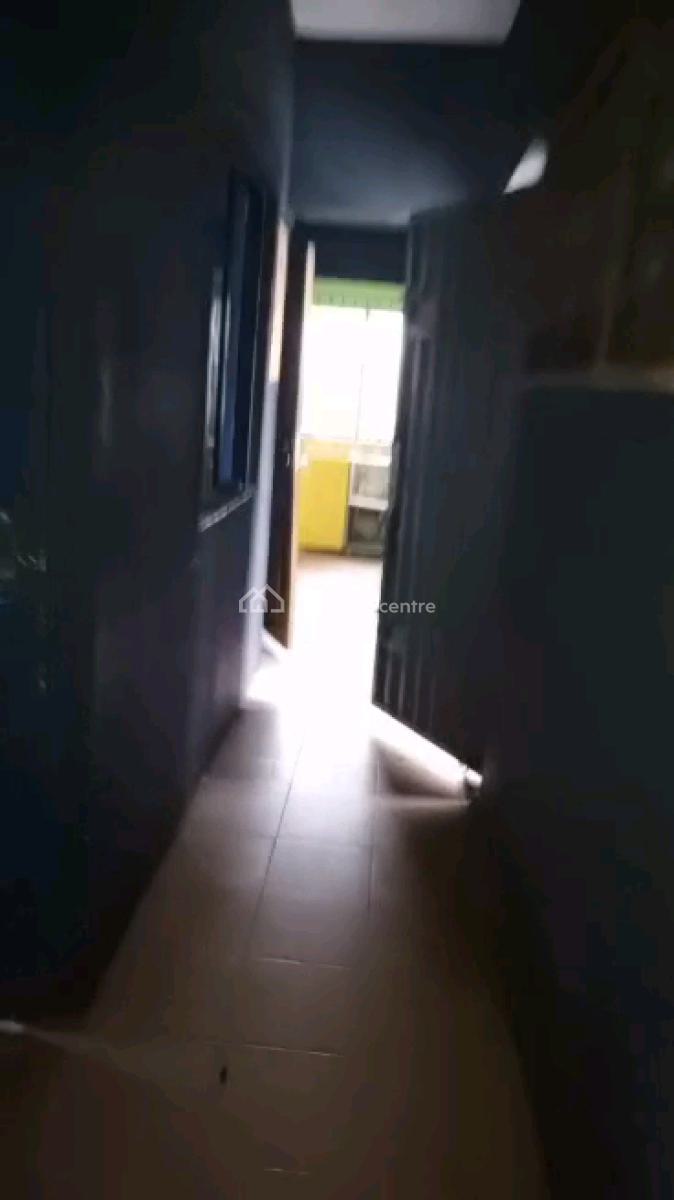 Decent 2 Bedroom Up Flat 3t 2b a Room Ensuite All Tiled with Pop, Atunrase Estate, Gbagada, Lagos, Flat / Apartment for Rent