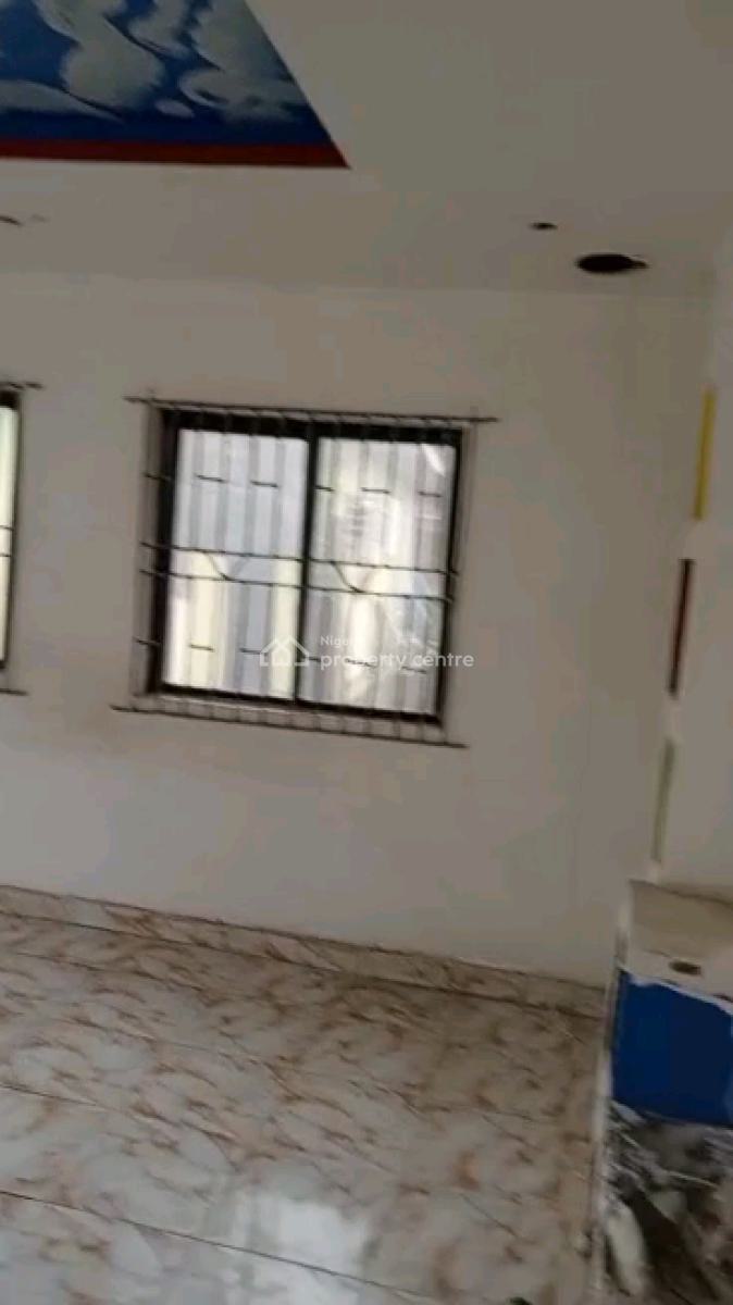 Decent 2 Bedroom Up Flat 3t 2b a Room Ensuite All Tiled with Pop, Atunrase Estate, Gbagada, Lagos, Flat / Apartment for Rent