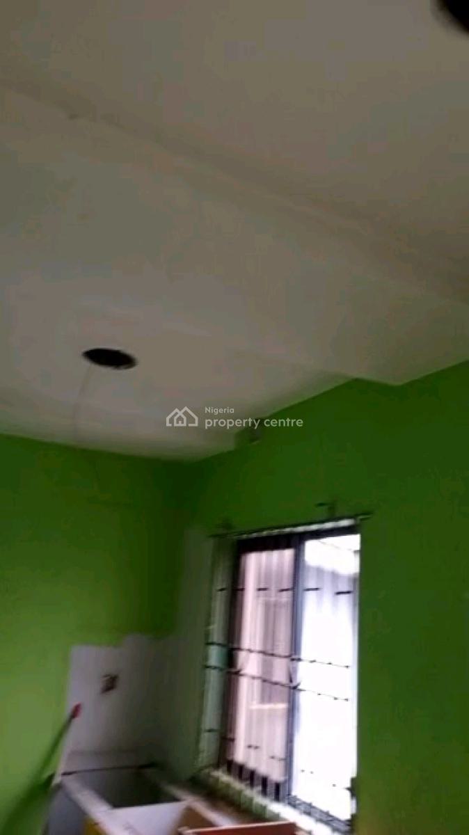 Decent 2 Bedroom Up Flat 3t 2b a Room Ensuite All Tiled with Pop, Atunrase Estate, Gbagada, Lagos, Flat / Apartment for Rent