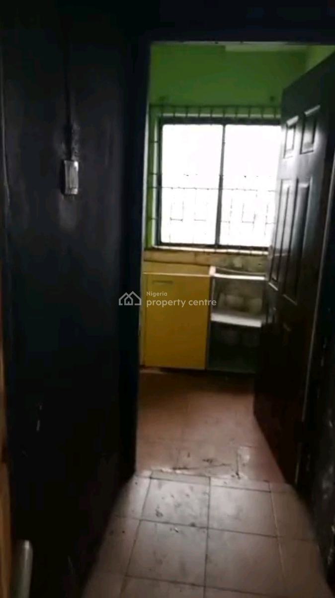 Decent 2 Bedroom Up Flat 3t 2b a Room Ensuite All Tiled with Pop, Atunrase Estate, Gbagada, Lagos, Flat / Apartment for Rent